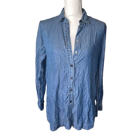 Banana Republic Parker Button Down Blouse XS - Picture 1 of 5
